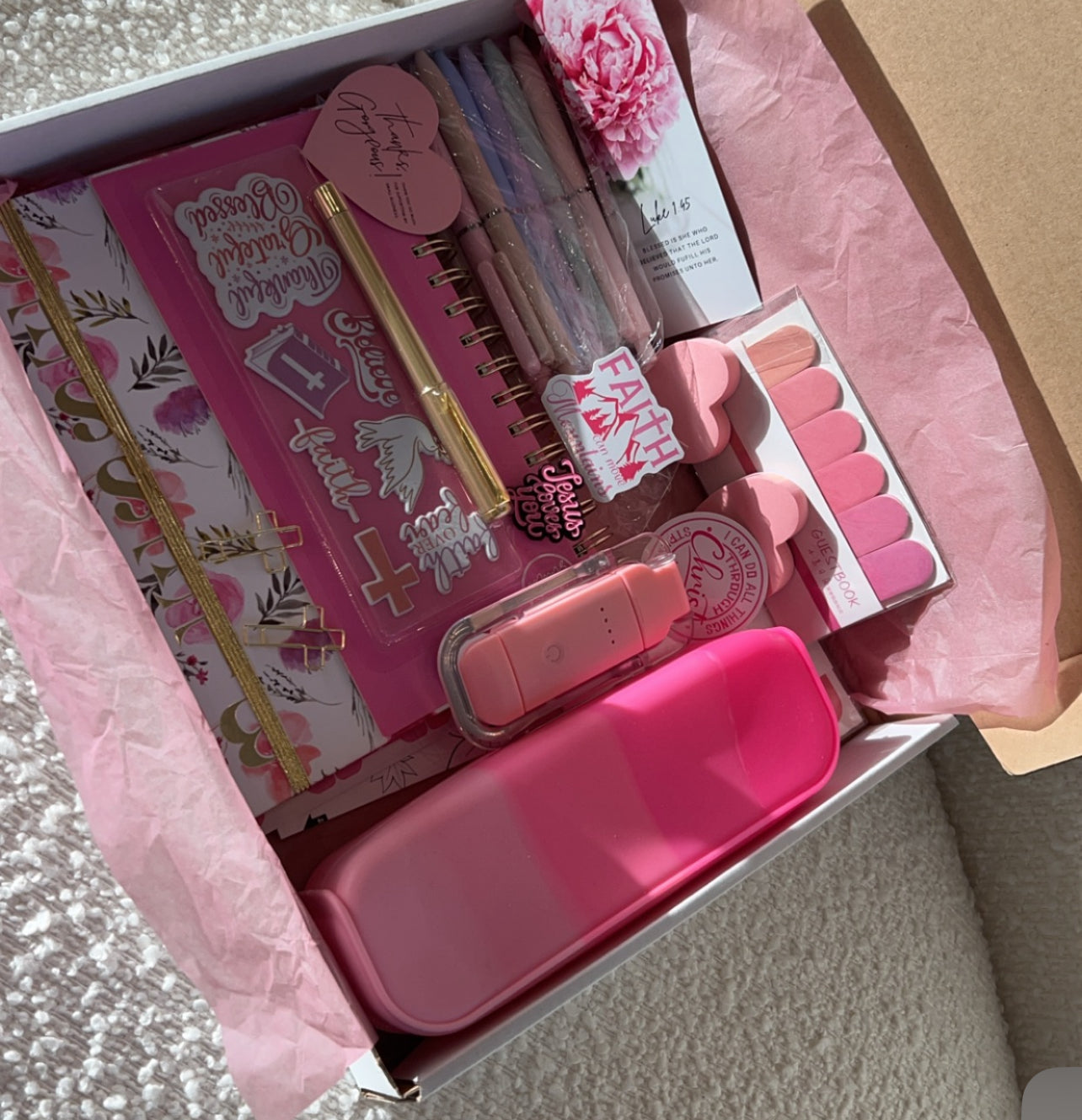 Pink Essential Box